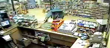 Security camera still of the robbery at Junior's (VRPD/Examiner - Kemitha Lewis)